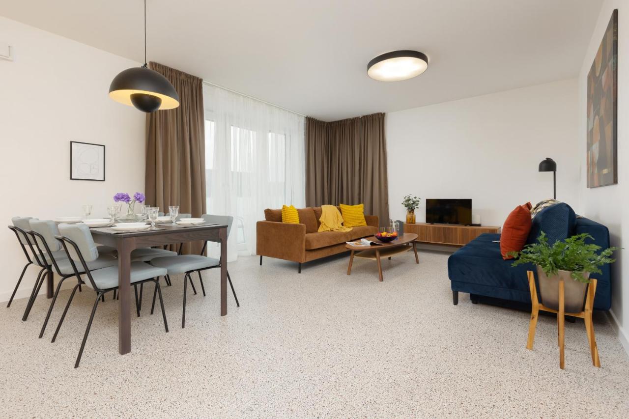 Trendy & Spacious 3-Room Apartament Warsaw Wilanow By Noclegi Renters Экстерьер фото